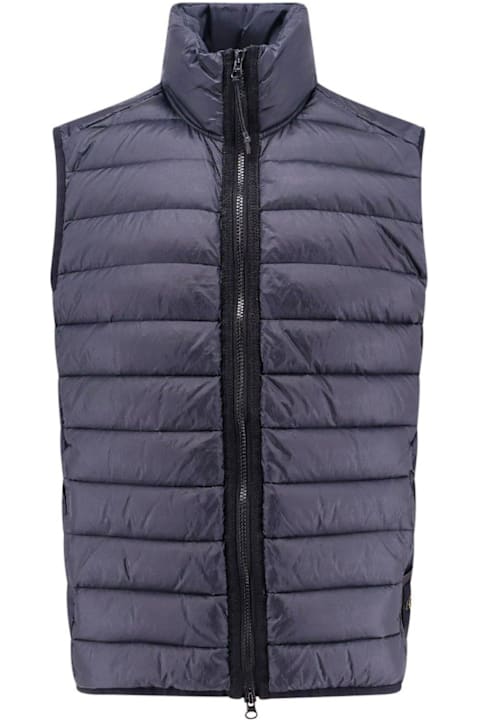 メンズ Stone Islandのコート＆ジャケット Stone Island Logo Patch Zip-up Gilet