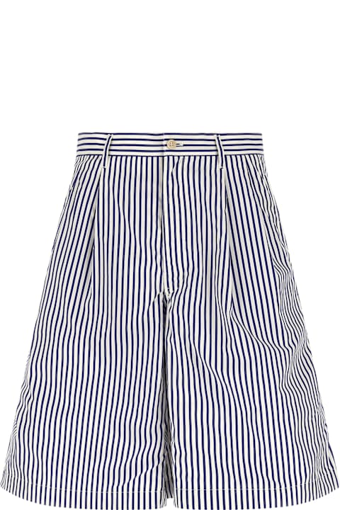 Comme des Garçons Shirt for Kids Comme des Garçons Shirt Cotton Bermuda Shorts
