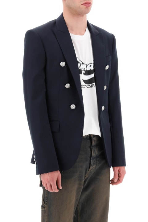 Balmain Clothing for Men Balmain 6-button Wool Jacket