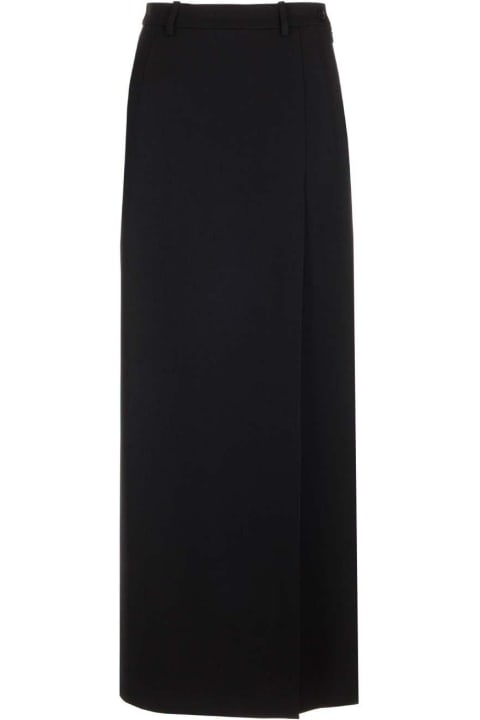 Balenciaga Clothing for Women Balenciaga Long Wool Skirt