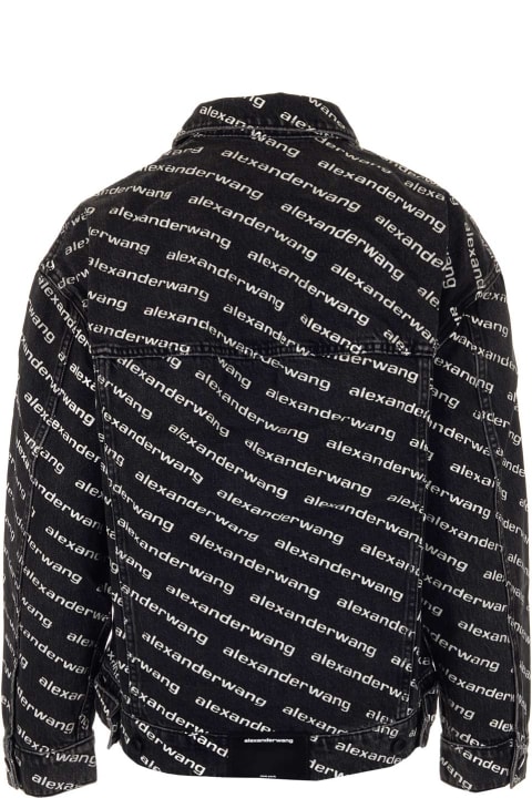 T by Alexander Wang Coats & Jackets for Women T by Alexander Wang Monogram Denim Jacket