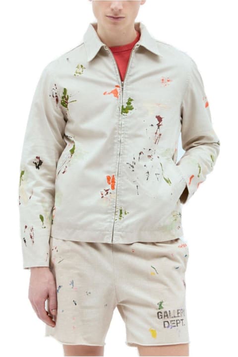 Fashion for Men Gallery Dept. Montecito Paint Splatter Twill Jacket