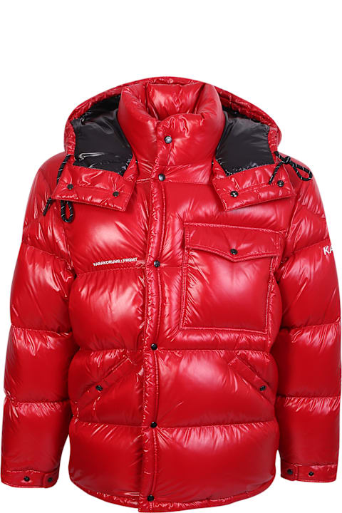 Fashion for Men Moncler Genius Anthenium Red Down Jacket