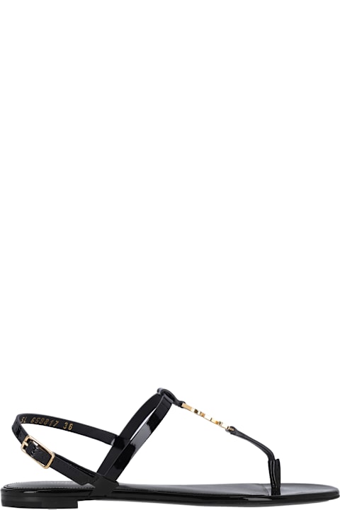 أدوات منزلية Saint Laurent 
cassandra
 Flat Sandals