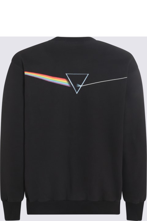 Undercover Jun Takahashi Clothing for Men Undercover Jun Takahashi Black Multicolour Cotton Sweatshirt