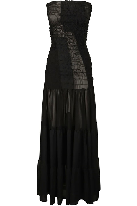 Fashion for Women Dondup Ruffle Sleeveless Dress