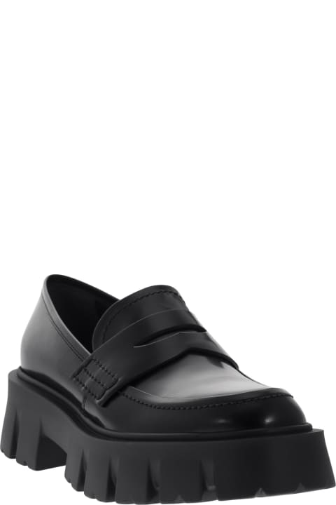 Premiata Flat Shoes for Women Premiata Ascot - Leather Loafers