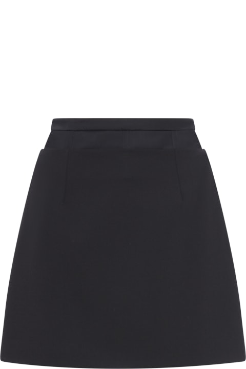 Del Core Skirts for Women Del Core Corset Waist Miniskirt