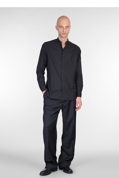 Lardini for Men Lardini Shirt In Black Cotton