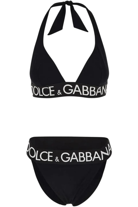 Dolce & Gabbana Sale for Women Dolce & Gabbana Logoed Bikini