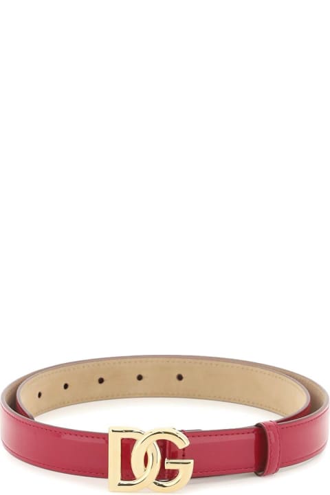 Belts for Women Dolce & Gabbana Belt With Logo Buckle