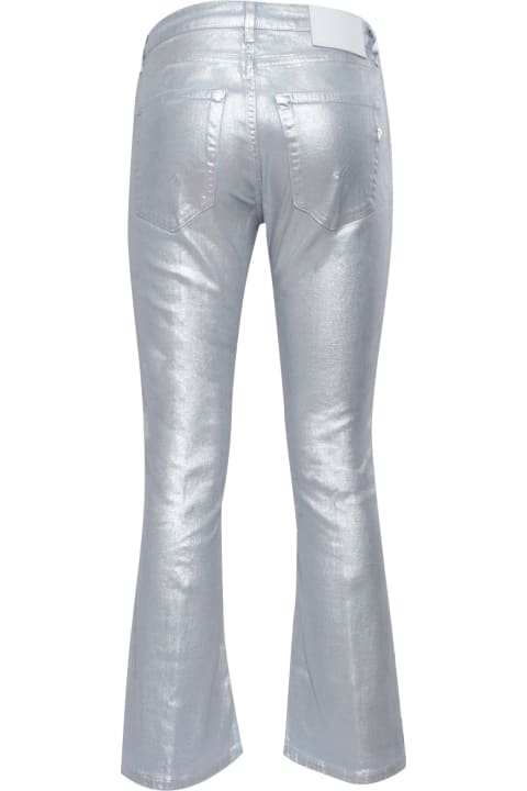 Jeans for Women Dondup Silver Jeans