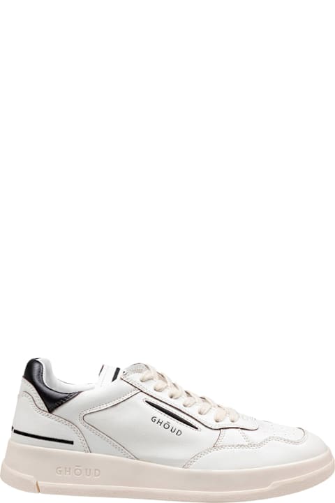 GHOUD Sneakers for Men GHOUD Tweener Leather Sneakers Black And White Color