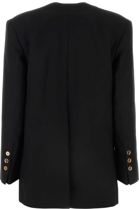 Patou Coats & Jackets for Women Patou Black Wool Blazer