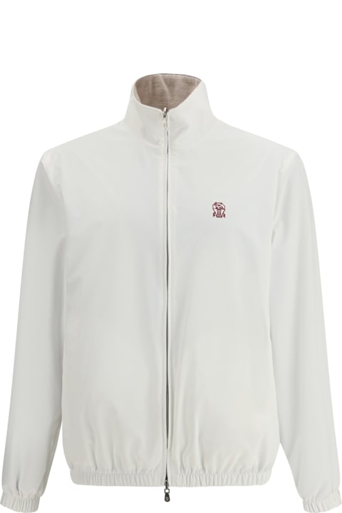 Brunello Cucinelli for Kids Brunello Cucinelli Reversible Jacket