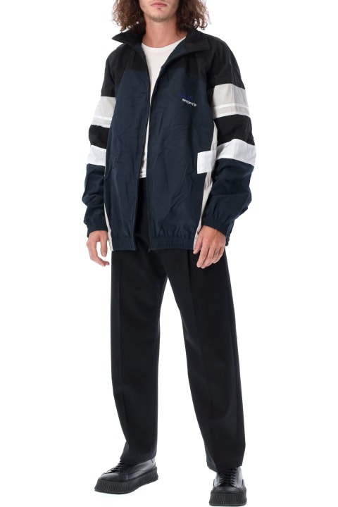 メンズウェア Martine Rose Crushed Track Jacket Martine Rose Crushed Track Jacket in Navy | FWRD