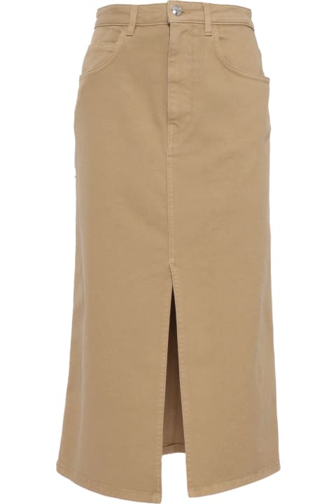 Fay for Women Fay Long Skirt With Slit