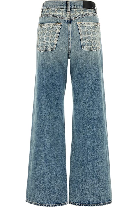 Jeans for Women AMIRI Ma Quad High Rise Wide Jean