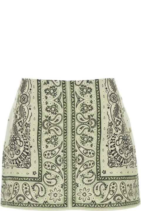 Fashion for Women Zimmermann Printed Linen Matchmaker Mini Skirt