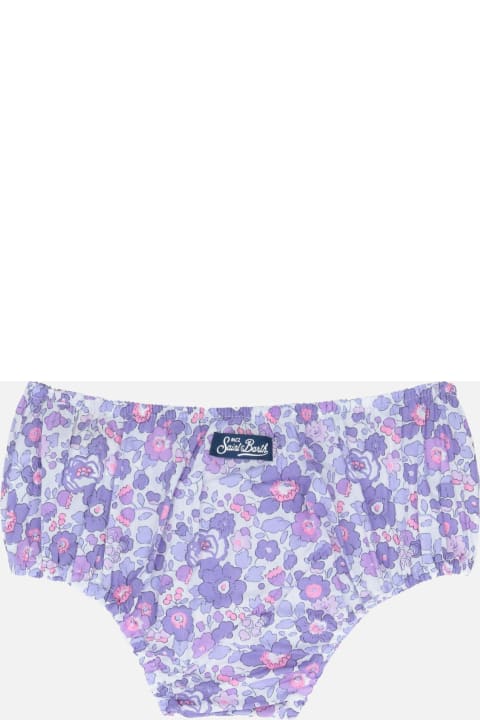 أدوات منزلية MC2 Saint Barth Infant Bloomers Pimmy With Betsy Print | Made With Liberty Fabric