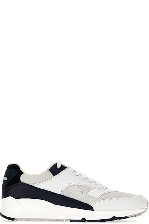 Shoes for Men Saint Laurent Multicolor Leather And Nylon Bump Sneakers