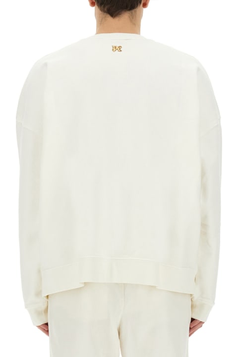 Homeware Palm Angels Burning Monogram Sweatshirt