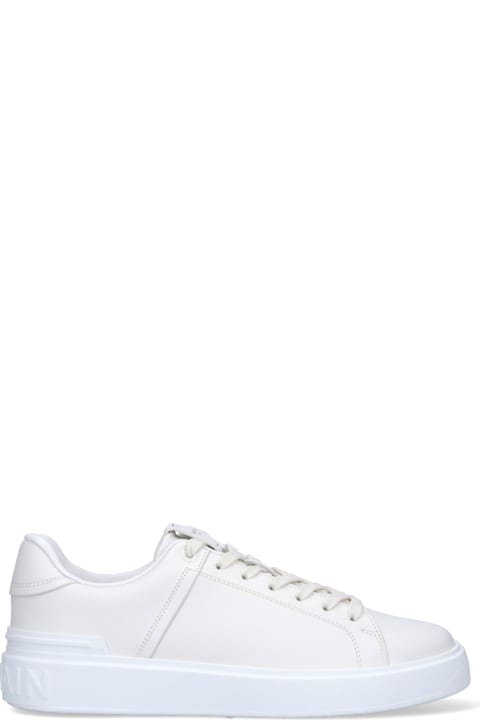 Sale for Men Balmain "b-court" Low-top Sneakers