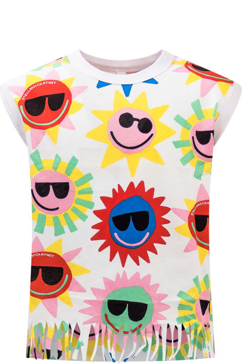 T-Shirts & Polo Shirts for Girls Stella McCartney Kids Sunshine T-shirt