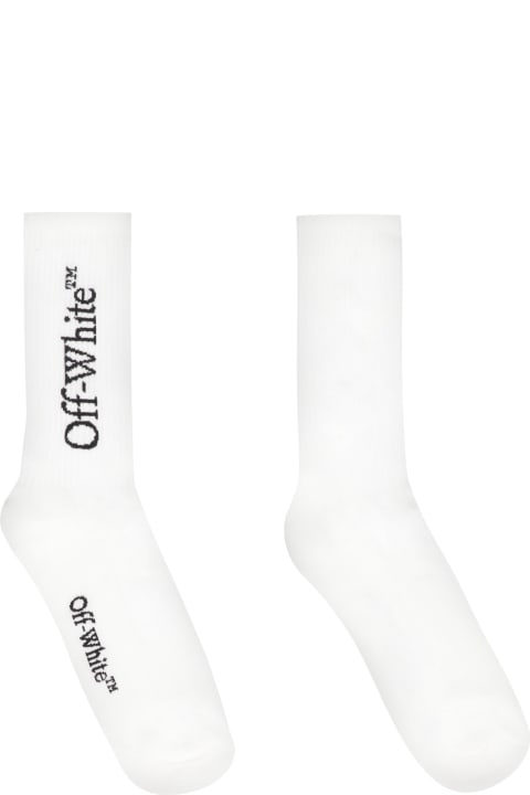 Underwear for Men Off-White Socks With Logo