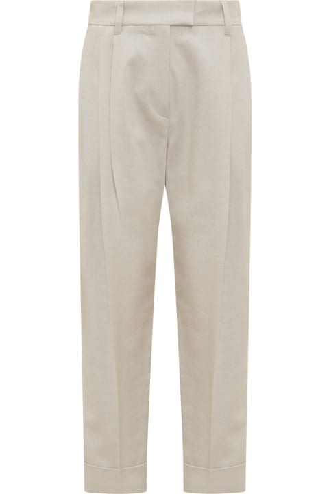 Brunello Cucinelli Clothing for Women Brunello Cucinelli Loose Fit Trousers