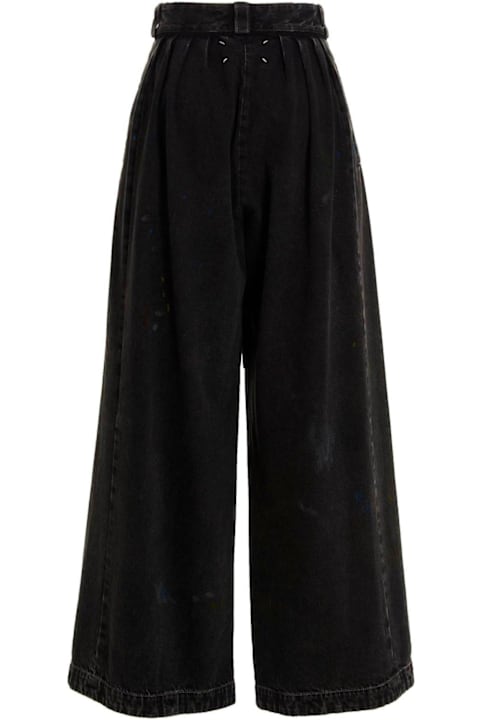 Maison Margiela الجينز لـ القسم الرجالي Maison Margiela Wide-leg Jeans