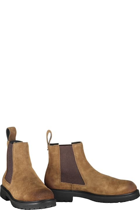Homeware Diesel Elegant And Comfortable Light Brown Leather Ankle Boots