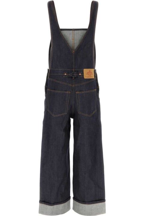 Jumpsuits for Women Prada Denim Dungarees