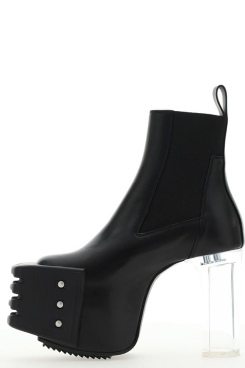 Beatle Squared Tote Platform Boots