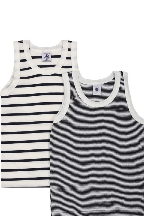 ボーイズ Petit Bateauのコート＆ジャケット Petit Bateau Multicolor Set For Boy With Logo