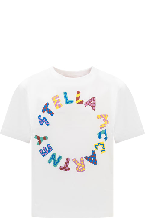 Stella McCartney Kids Topwear for Girls Stella McCartney Kids Logo T-shirt
