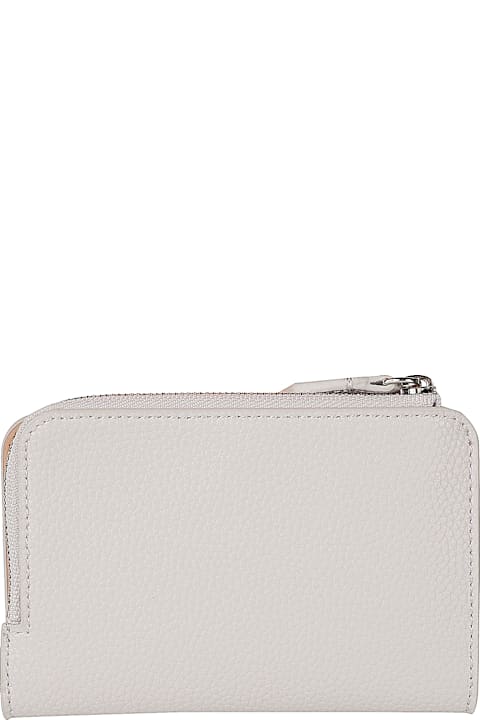Homeware Emporio Armani Engraved Logo Zip-around Wallet