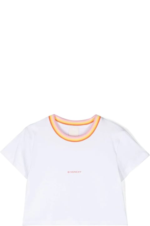 Givenchy for Boys Givenchy Givenchy Kids T-shirts And Polos White