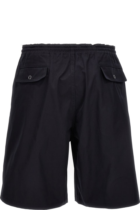 Comme des Garçons Homme Pants for Men Comme des Garçons Homme Logo Cotton Bermuda Shorts