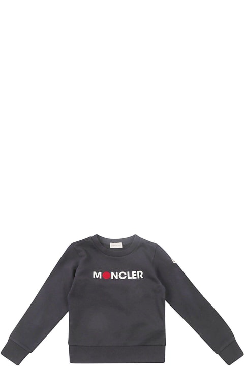 Moncler Kidsのセール Moncler Tennis Logo Sweatshirt
