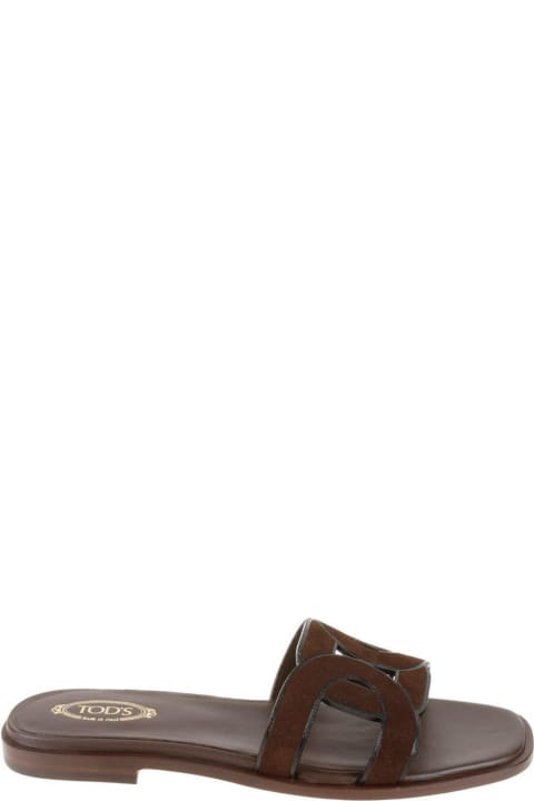 Tod's Sandals for Women Tod's Cut Out Detailed Sandals
