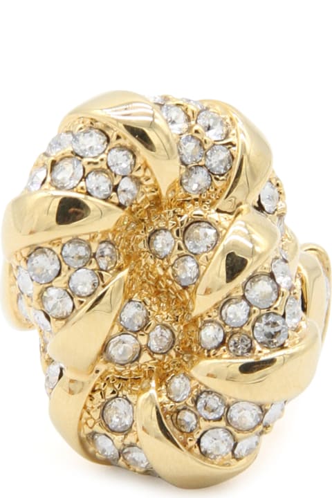 Fashion for Women Lanvin Golden Brass Melodie Ring