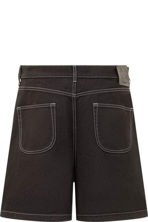 Pants for Men Off-White Denim Shorts