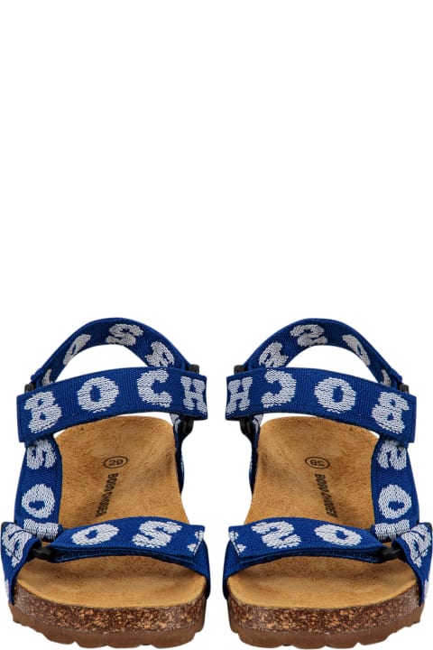 Bobo Choses Shoes for Boys Bobo Choses Blue Children's Sandals With Logo