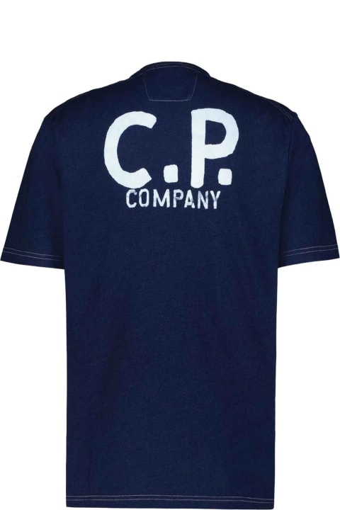 C.P. Company Topwear for Men C.P. Company C.p.company T-shirts And Polos Blue