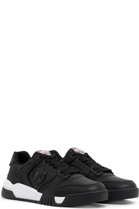 Fashion for Men Just Cavalli Just Cavalli Black Low Top Sneakers