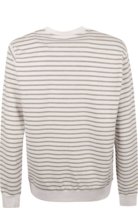 Vilebrequin Fleeces & Tracksuits for Men Vilebrequin Logo Detail Striped Sweatshirt