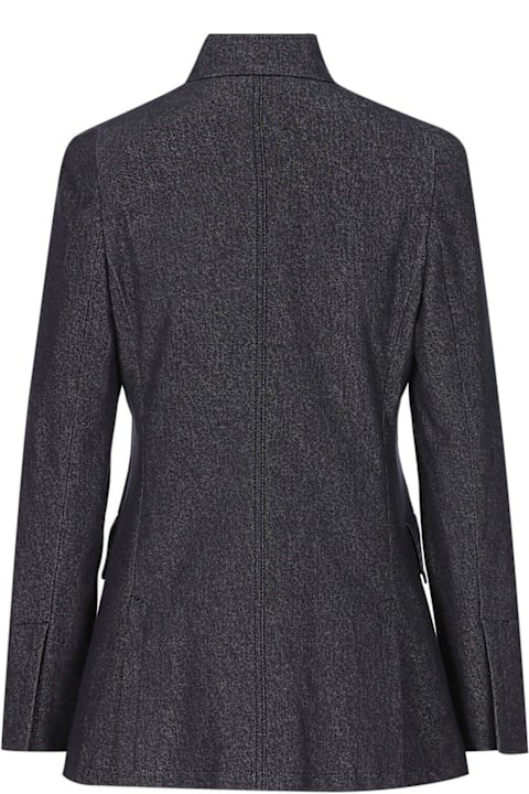 Max Mara Coats & Jackets for Women Max Mara Stand Up Collar Button-up Jacket