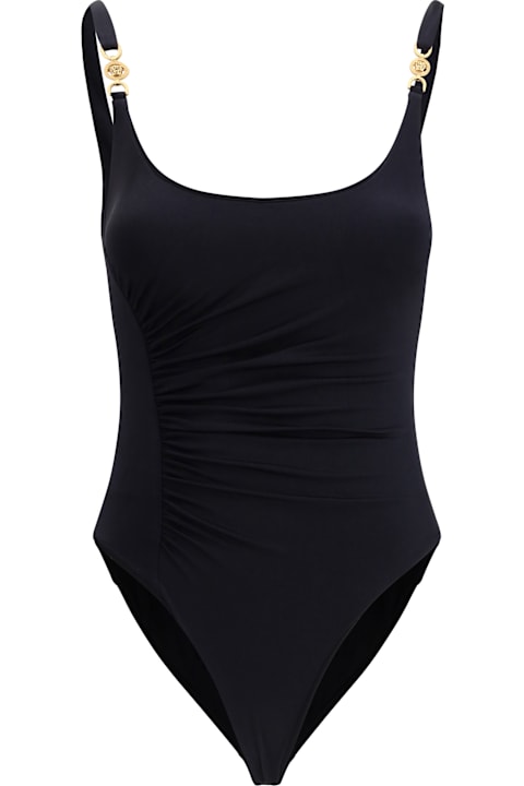 インテリア Versace Medusa 95 Gathered Swimsuit