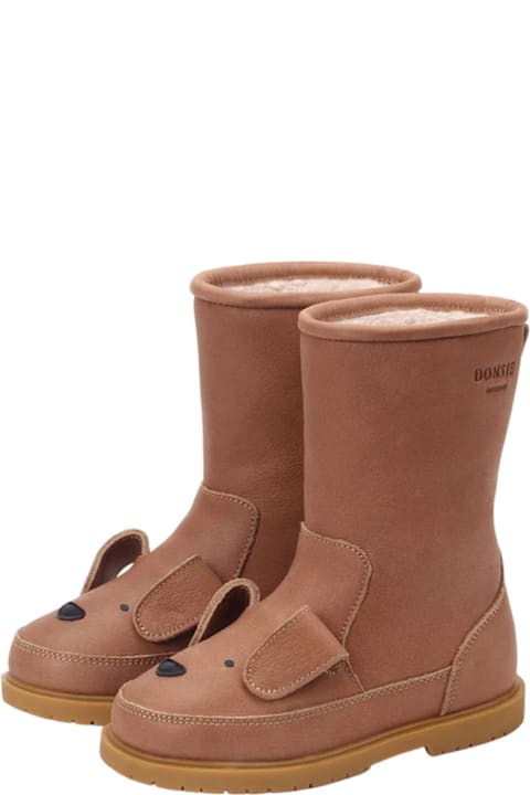 Donsje Shoes for Girls Donsje Donsje Boots Brown